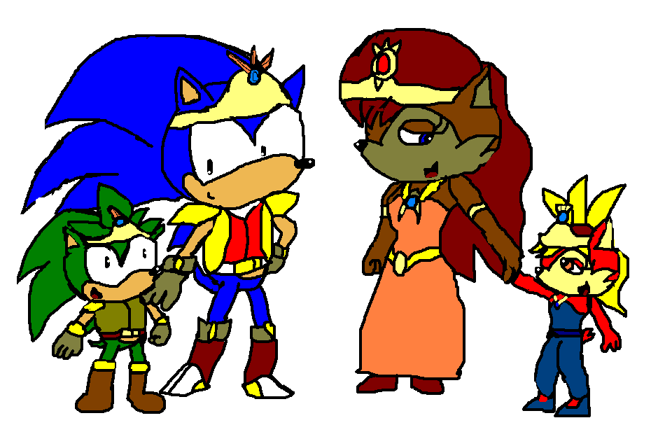 |The future royal family of Mobius