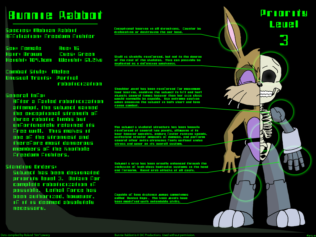 Priority 3 - Bunnie Rabbot