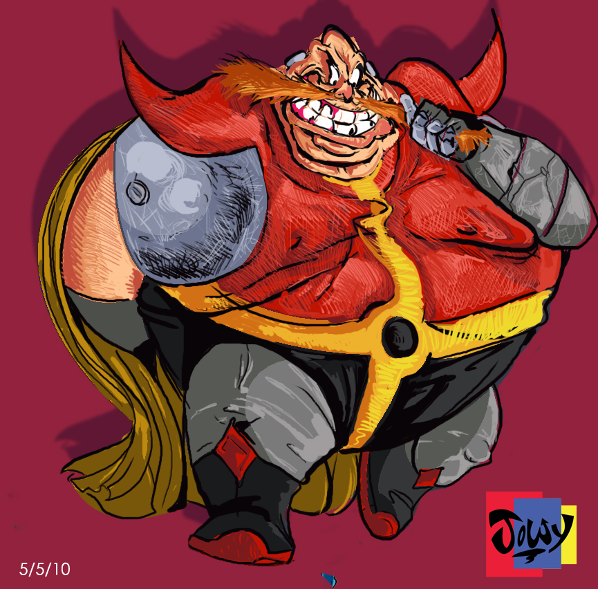 Dr Robobuttick to you i mean .....robotnick 