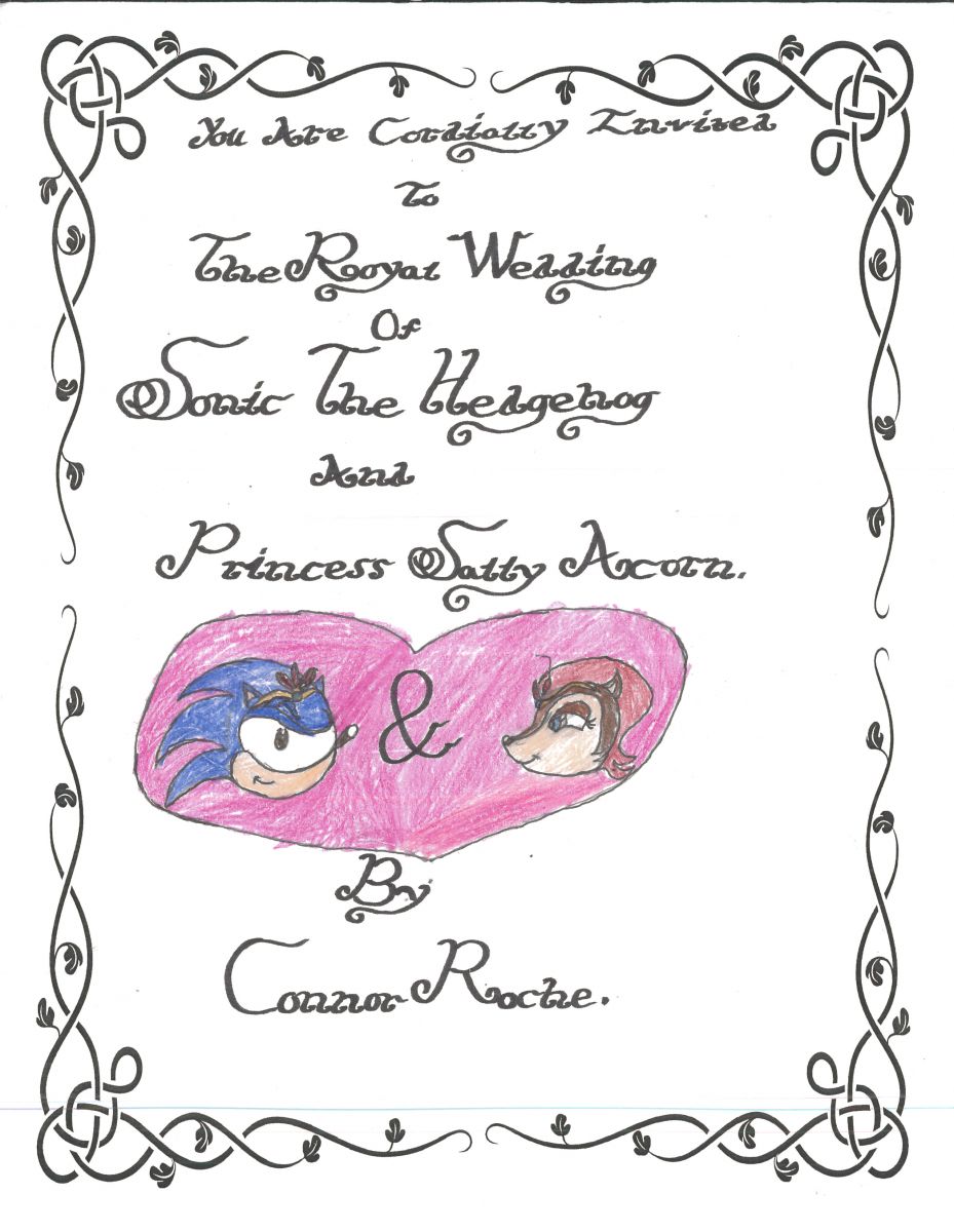 The Royal Wedding of Sonic The Hedgehog and Princess Sally Acorn Cover Page The Royal Wedding of Sonic The Hedgehog and Princess Sally Acorn Cover Page