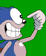 Sonic acting goofy