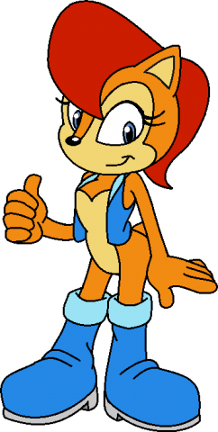 SatAM Sally Acorn - SA redesign - LogiTeeka's art - Gallery - FUS Boards