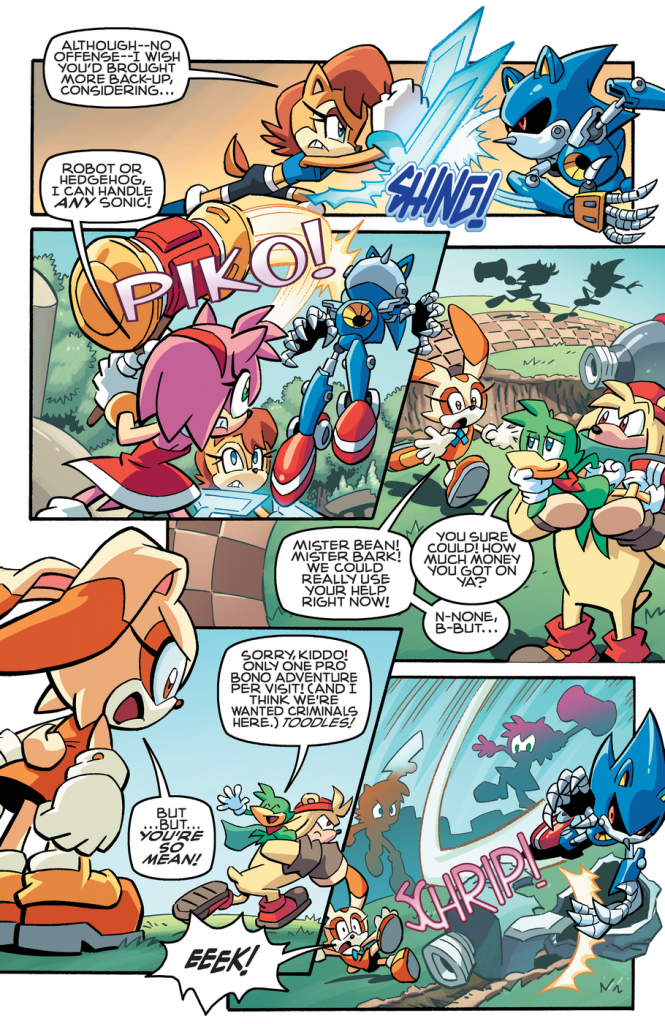 Sonic #256 preview | Fans United for SatAM